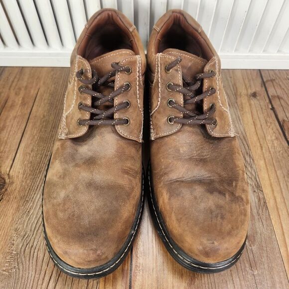 Johnston Murphy Windham XC4 25-2846 Men Sz 9M Brown Leather Soft Toe Derby Shoes main image 4